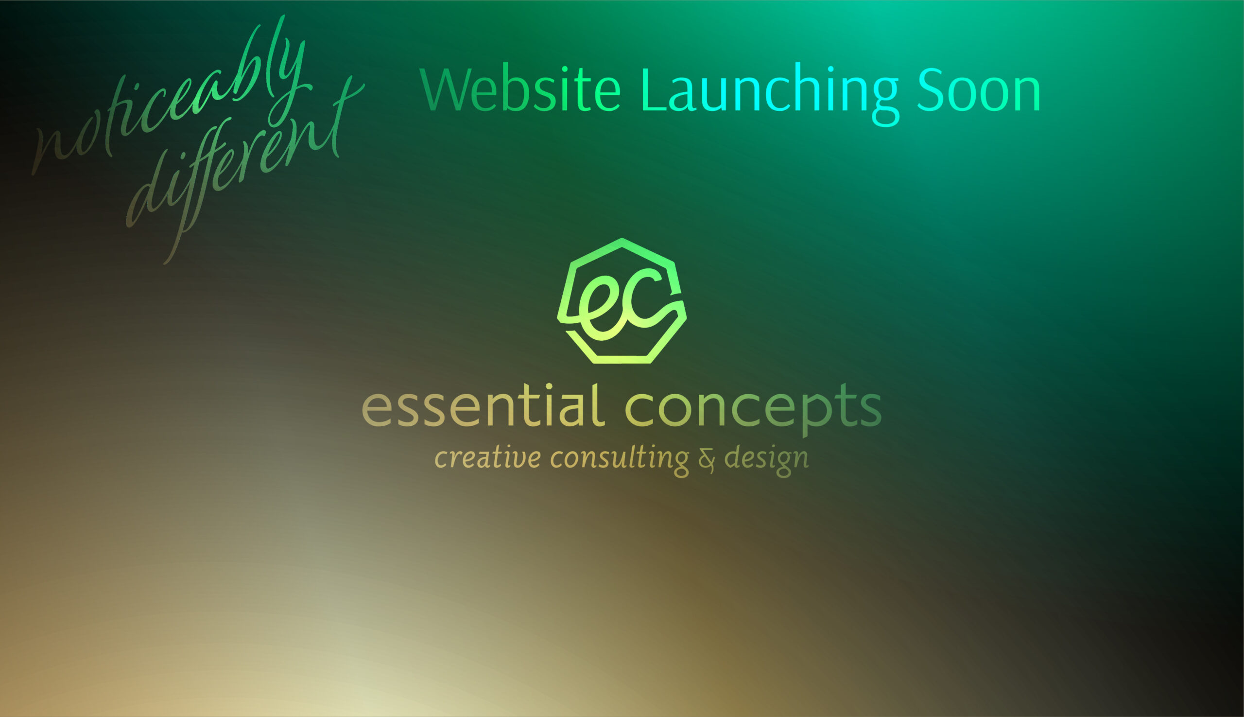 Essential Concepts new website launching soon.